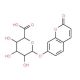 7-Hydroxy Coumarin-13C6 β-D-Glucuronide - chemical structure image