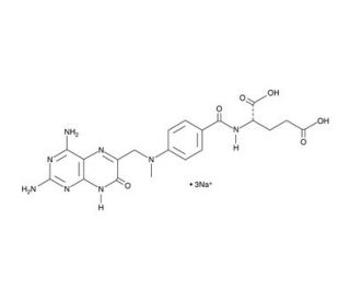 7-Hydroxy Methotrexate Sodium Salt (CAS 5939-37-7) - chemical structure image