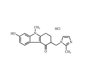7-Hydroxy Ondansetron Hydrochloride - chemical structure image