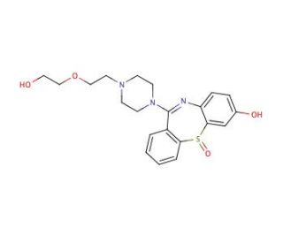 7-Hydroxy Quetiapine S-Oxide - chemical structure image