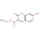 7-Hydroxycoumarin-3-carboxylic acid ethyl ester (CAS 6093-71-6) - chemical structure image