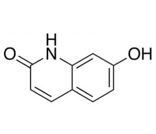 7-Hydroxyquinoline-(1H)-2-one (CAS 70500-72-0) - chemical structure image