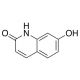 7-Hydroxyquinoline-(1H)-2-one (CAS 70500-72-0) - chemical structure image
