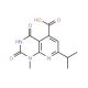 7-Isopropyl-1-methyl-2,4-dioxo-1,2,3,4-tetrahydro-pyrido[2,3-d]pyrimidine-5-carboxylic acid - chemical structure image