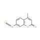 7-Isothiocyanato-4-methyl-2H-chromen-2-one - chemical structure image