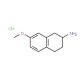 7-Methoxy-1,2,3,4-tetrahydronaphthalen-2-ylamine (CAS 4003-89-8) - chemical structure image