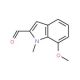 7-Methoxy-1-methyl-1H-indole-2-carbaldehyde - chemical structure image