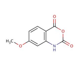 7-Methoxy-1H-benzo[d][1,3]oxazine-2,4-dione (CAS 128076-63-1) - chemical structure image