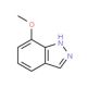 7-Methoxy-1H-indazole (CAS 133841-05-1) - chemical structure image