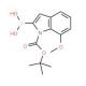 7-Methoxy-1H-indole-2-boronic acid, N-BOC protected (CAS 913835-81-1) - chemical structure image
