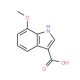 7-Methoxy-1H-indole-3-carboxylic acid (CAS 128717-77-1) - chemical structure image