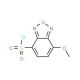 7-methoxy-2,1,3-benzoxadiazole-4-sulfonyl chloride - chemical structure image