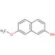 7-Methoxy-2-naphthol (CAS 5060-82-2) - chemical structure image
