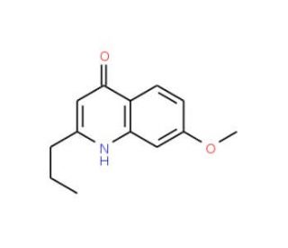 7-Methoxy-2-propyl-4-quinolinol (CAS 1070879-90-1) - chemical structure image