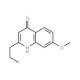7-Methoxy-2-propyl-4-quinolinol (CAS 1070879-90-1) - chemical structure image