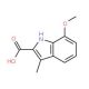 7-Methoxy-3-methyl-1H-indole-2-carboxylic acid - chemical structure image