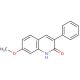 7-Methoxy-3-phenyl-2-quinolinol (CAS 141748-56-3) - chemical structure image