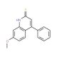 7-methoxy-4-phenylquinoline-2-thiol - chemical structure image