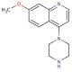 7-Methoxy-4-(piperazin-1-yl)quinoline (CAS 4038-97-5) - chemical structure image