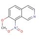 7-Methoxy-8-nitroisoquinoline (CAS 63485-75-6) - chemical structure image