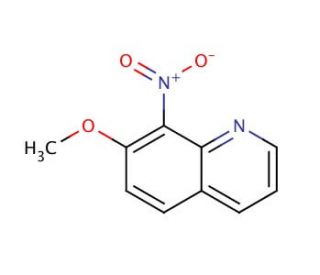 7-Methoxy-8-nitroquinoline (CAS 83010-83-7) - chemical structure image