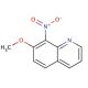 7-Methoxy-8-nitroquinoline (CAS 83010-83-7) - chemical structure image