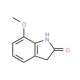 7-Methoxy-oxindole (CAS 7699-20-9) - chemical structure image