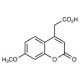 7-Methoxycoumarin-4-acetic Acid (CAS 62935-72-2) - chemical structure image 