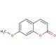 7-Methoxycoumarin 的分子结构, CAS编号: 531-59-9 7-Methoxycoumarin (CAS 531-59-9) - chemical structure image