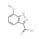7-Methoxyindazole-3-carboxylic acid (CAS 133841-08-4) - chemical structure image