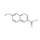 7-Methoxyquinoline-3-carboxylic acid (CAS 474659-26-2) - chemical structure image