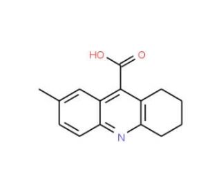 7-Methyl-1,2,3,4-tetrahydro-acridine-9-carboxylic acid - chemical structure image