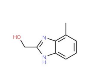 (7-Methyl-1H-benzimidazol-2-yl)methanol - chemical structure image