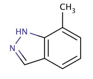 7-methyl-1H-indazole (CAS 3176-66-7) - chemical structure image