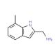 [(7-Methyl-1H-indol-2-yl)methyl]amine - chemical structure image