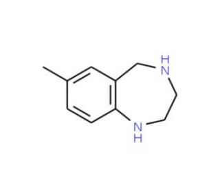 7-Methyl-2,3,4,5-tetrahydro-1H-benzo[e][1,4]diazepine (CAS 422318-36-3) - chemical structure image