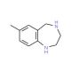 7-Methyl-2,3,4,5-tetrahydro-1H-benzo[e][1,4]diazepine (CAS 422318-36-3) - chemical structure image
