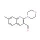 7-Methyl-2-morpholin-4-yl-quinoline-3-carbaldehyde (CAS 400067-02-9) - chemical structure image