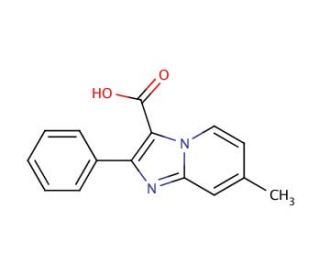 7-Methyl-2-phenylimidazo[1,2-a]pyridine-3-carboxylic acid - chemical structure image