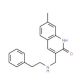 7-Methyl-3-(phenethylamino-methyl)-1H-quinolin-2-one - chemical structure image