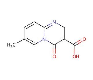 7-methyl-4-oxo-4H-pyrido[1,2-a]pyrimidine-3-carboxylic acid - chemical structure image