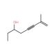7-Methyl-7-octen-5-yn-3-ol (CAS 87371-34-4) - chemical structure image