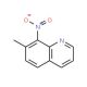 7-Methyl-8-nitroquinoline (CAS 7471-63-8) - chemical structure image