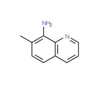7-Methyl-8-quinolinamine (CAS 5470-82-6) - chemical structure image