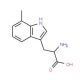 7-Methyl-DL-tryptophan (CAS 17332-70-6) - chemical structure image