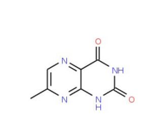 7-Methyl Lumazine (CAS 13401-38-2) - chemical structure image