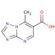 7-methyl[1,2,4]triazolo[1,5-a]pyrimidine-6-carboxylic acid - chemical structure image