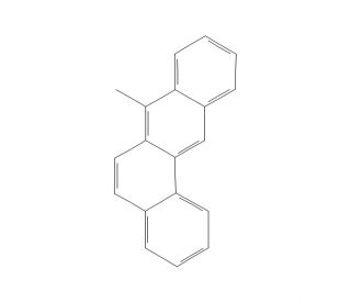 7-Methylbenz[a]anthracene (CAS 2541-69-7) - chemical structure image