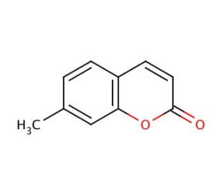 7-Methylcoumarin (CAS 2445-83-2) - chemical structure image