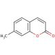 7-Methylcoumarin (CAS 2445-83-2) - chemical structure image